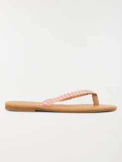 Mule plate rose femme (36-41)