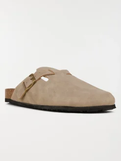Mule sabot homme taupe (40-46)