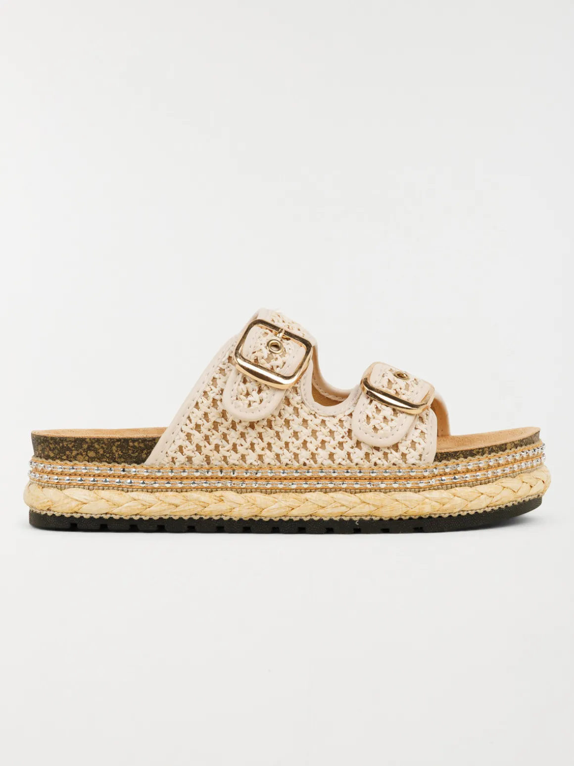 Mules coloris beige femme (37-42)