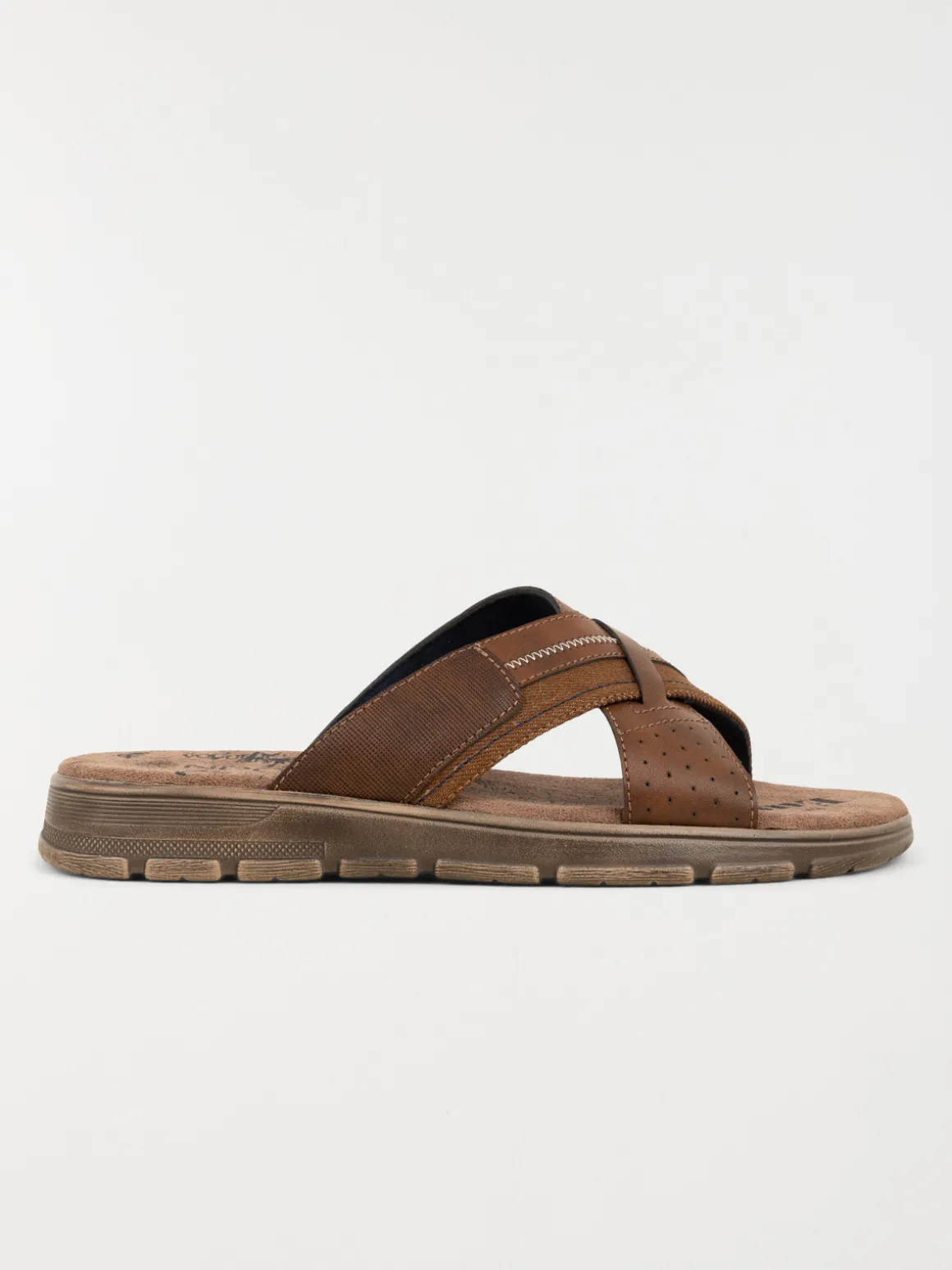 Mules coloris marron homme (40-45)