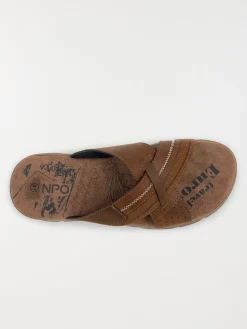 Mules coloris marron homme (40-45)