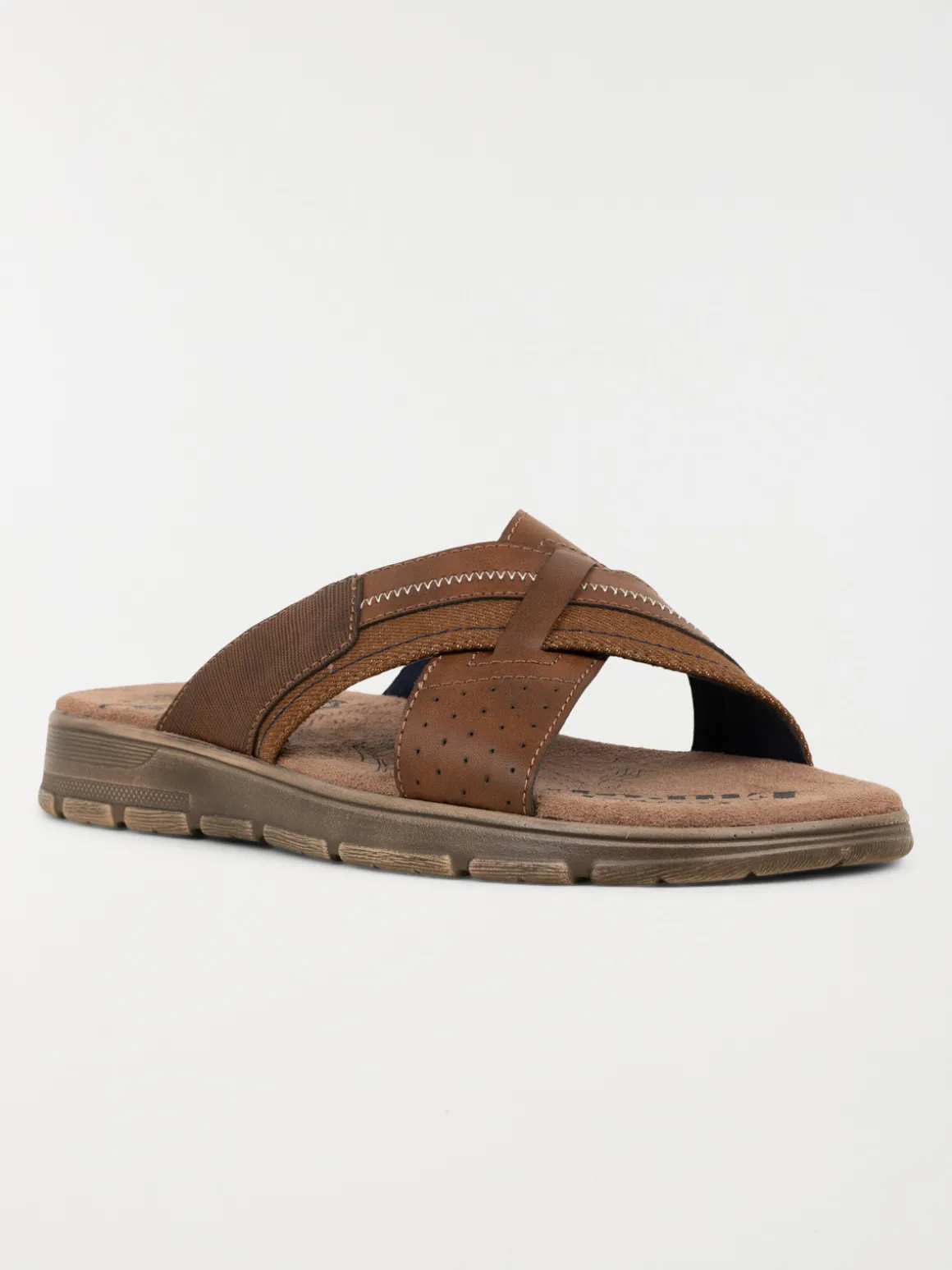 Mules coloris marron homme (40-45)