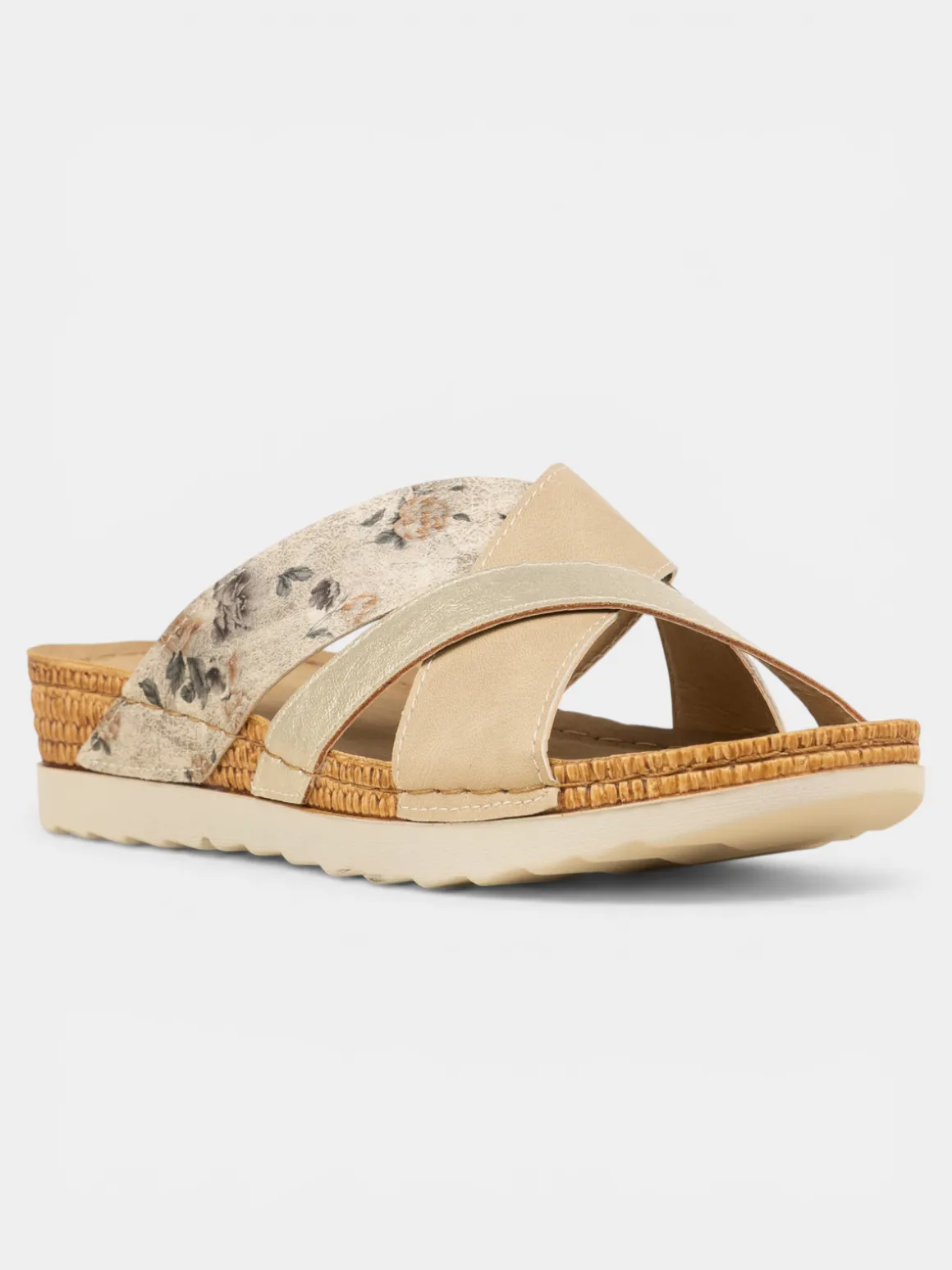 Mules coloris taupe femme (36-41)