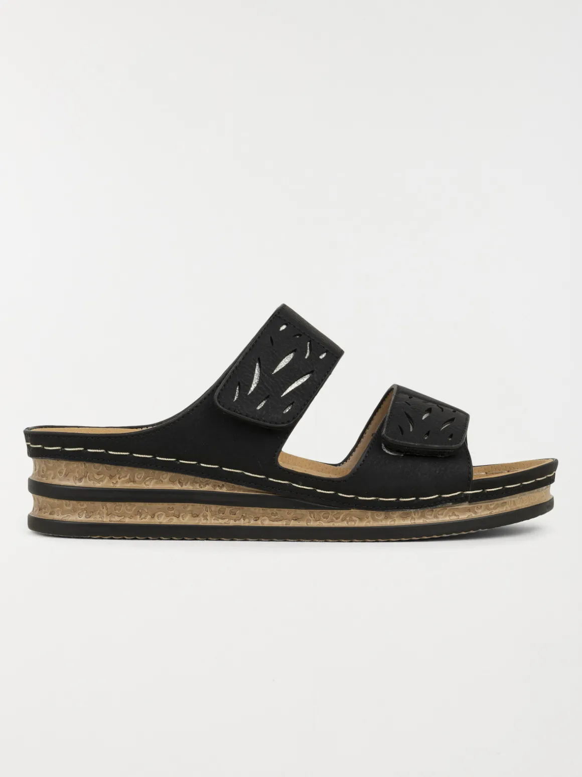 Mules confort à scratchs femme (36-41)