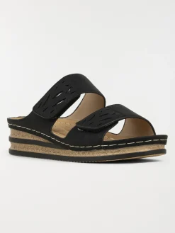 Mules confort à scratchs femme (36-41)