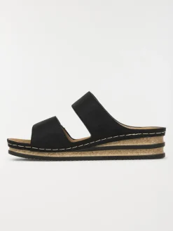 Mules confort à scratchs femme (36-41)