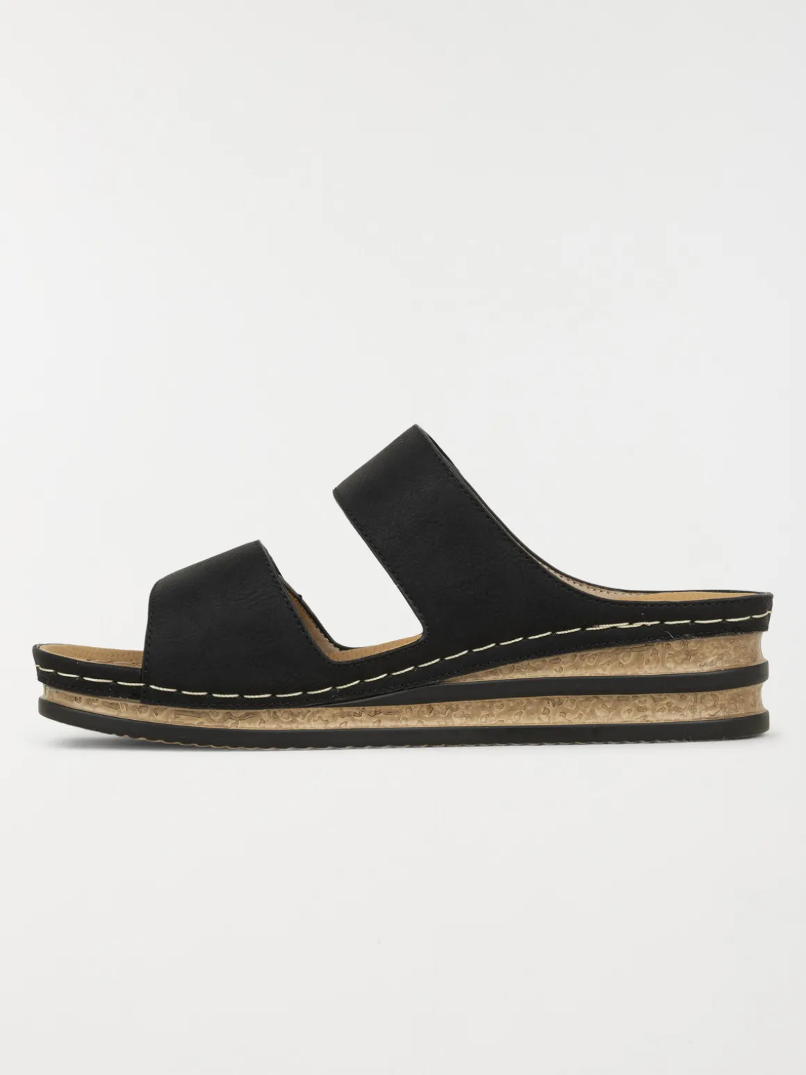 Mules confort à scratchs femme (36-41)
