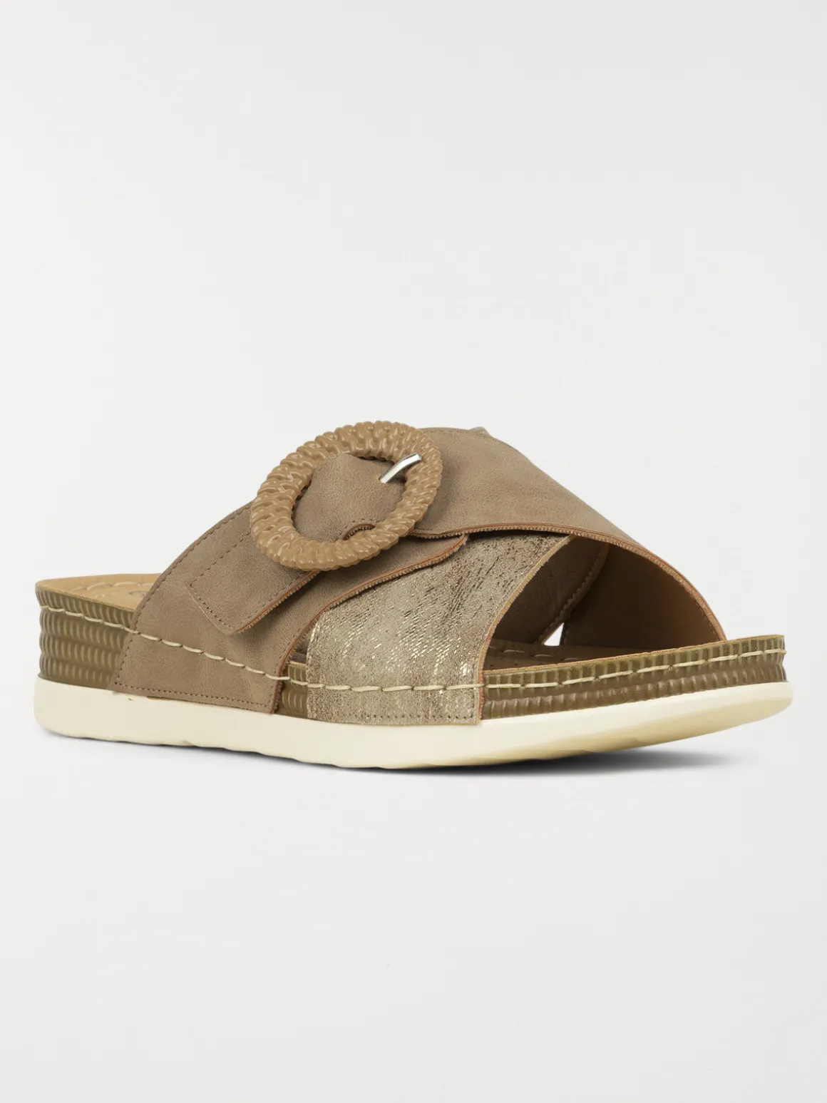 Mules confort boucle ronde femme (36-41)