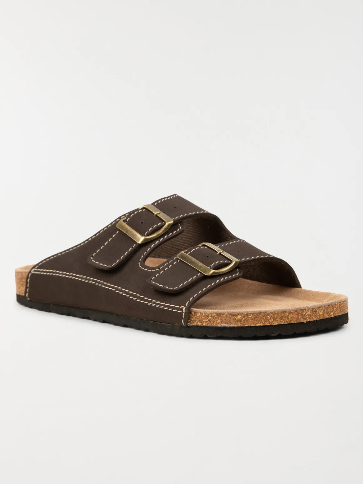 Mules homme marron (40-46)