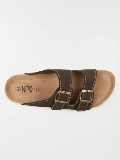 Mules homme marron (40-46)