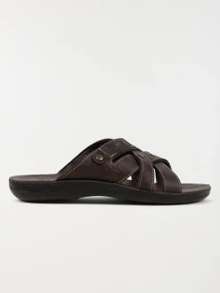 Mules homme marrons (41-46)