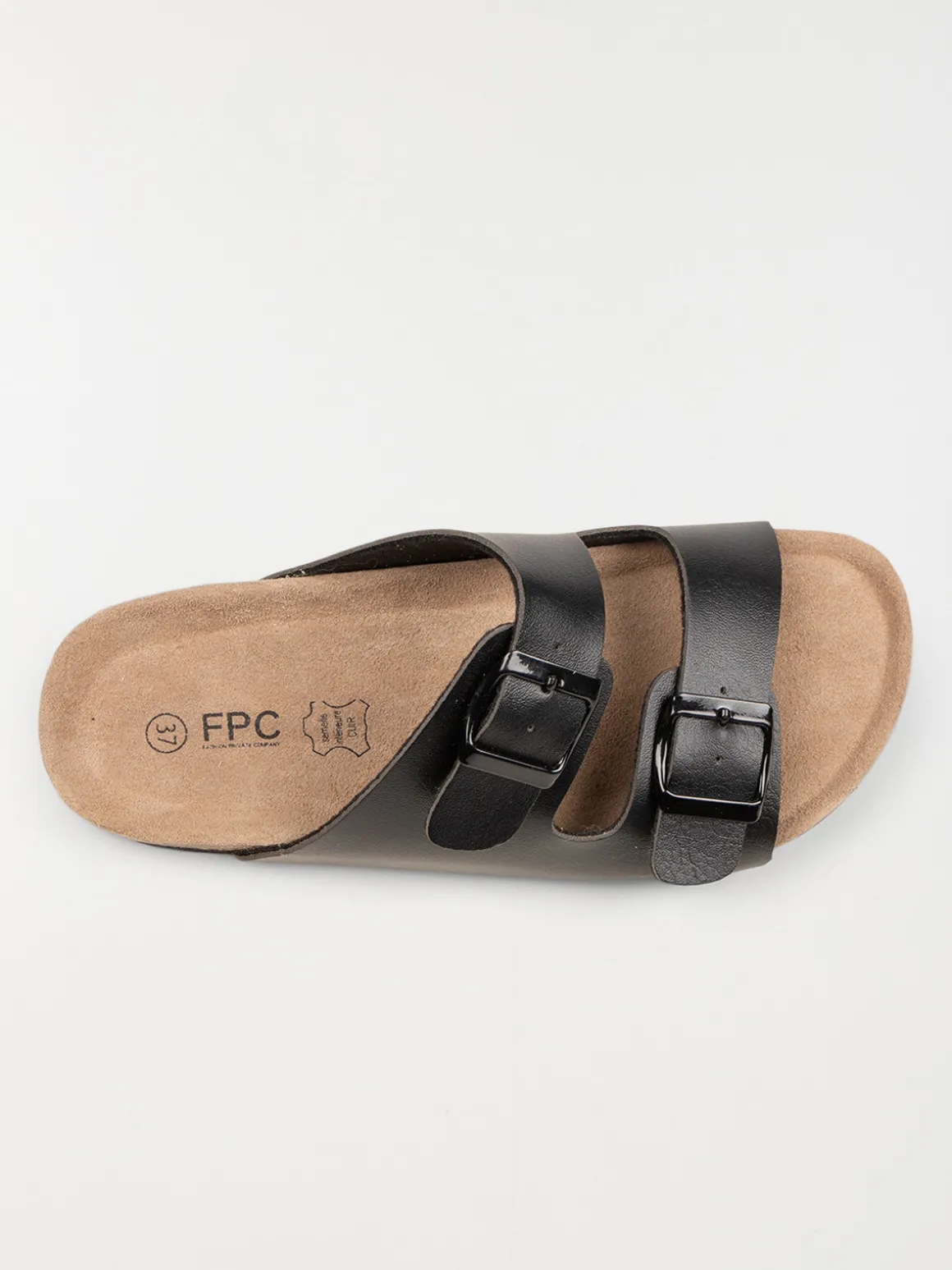 Mules noires femme (37-42)