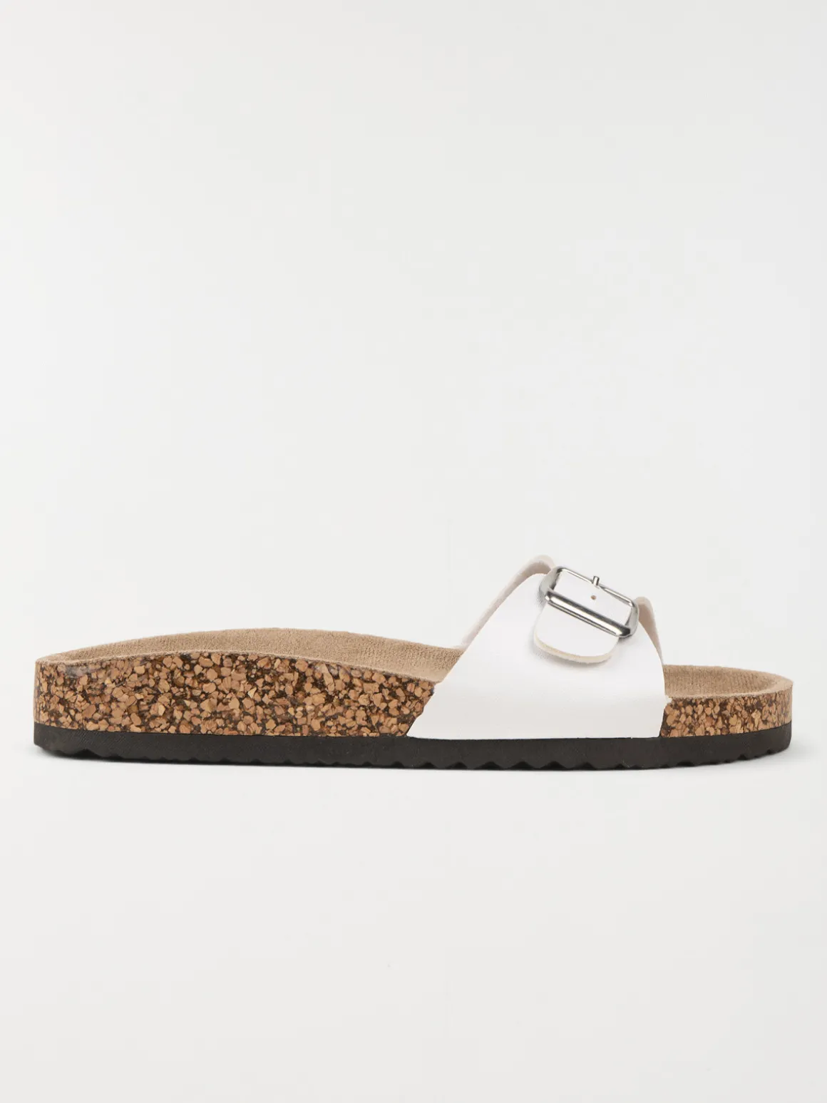 Mules plates blanches femme (36-41)