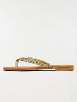 Mules plates entredoigts femme (37-42)