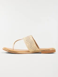 Mules plates femme beige (36-41)