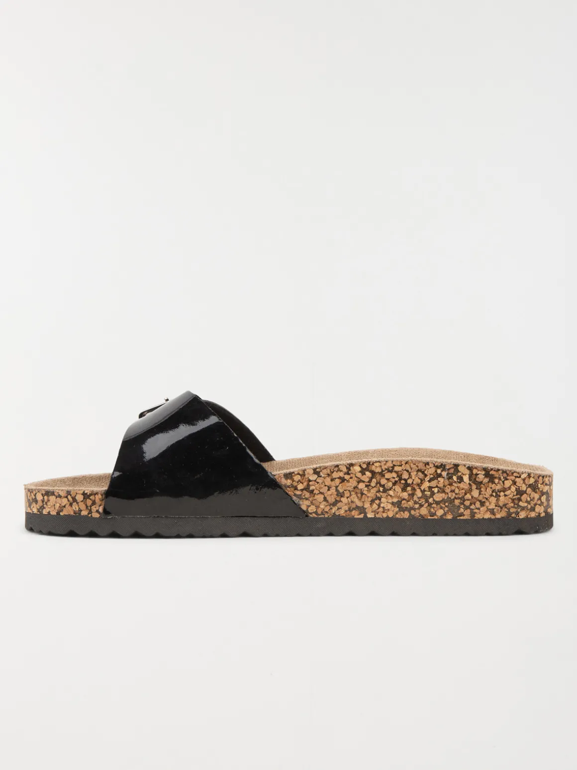 Mules plates noires femme (36-41)