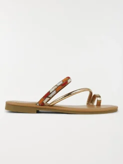 Mules plates perles femme (36-41)