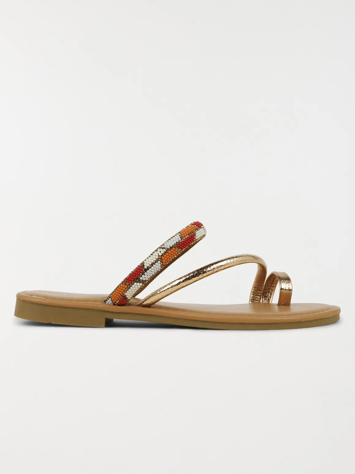 Mules plates perles femme (36-41)