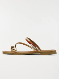 Mules plates perles femme (36-41)