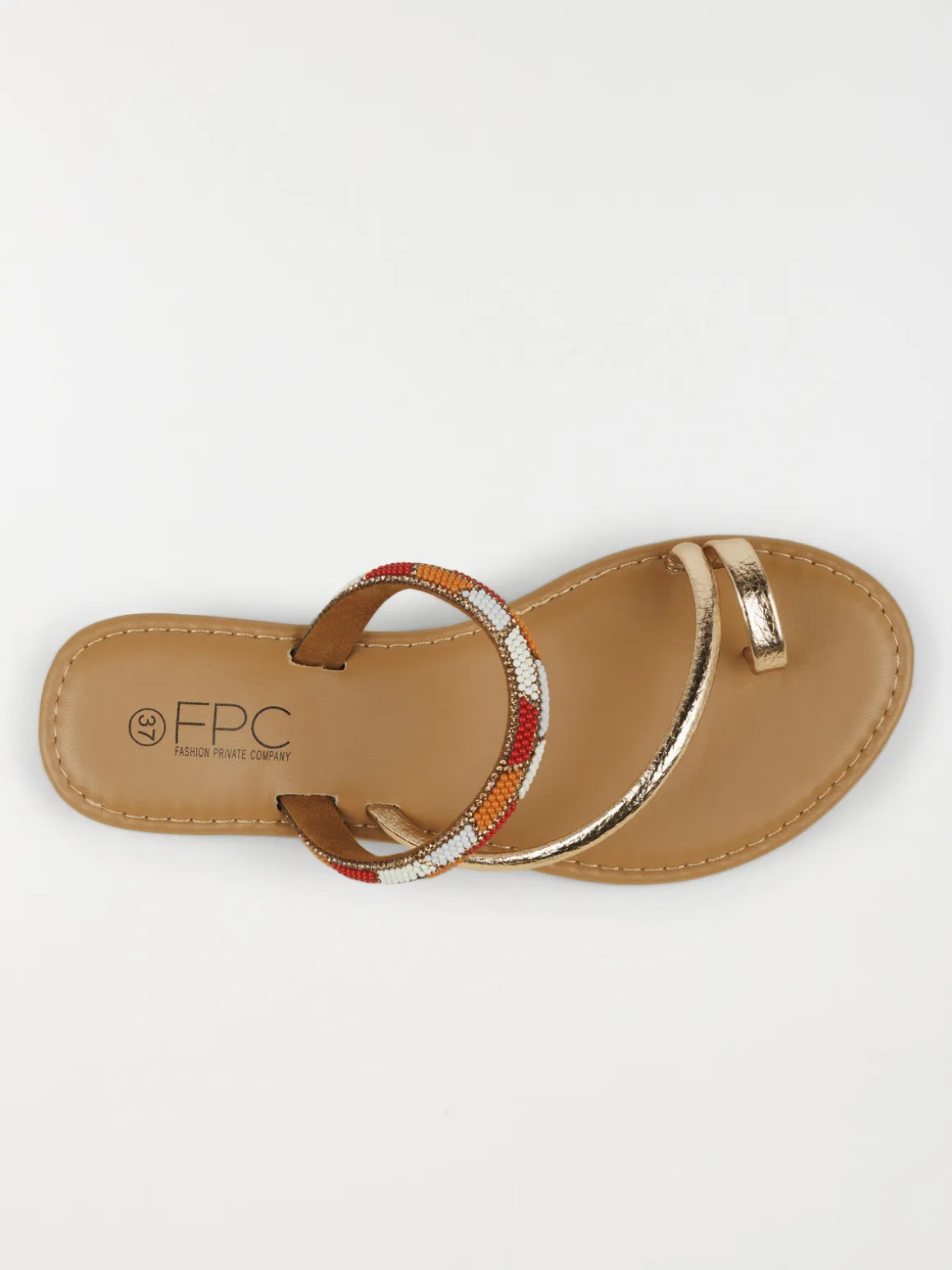 Mules plates perles femme (36-41)