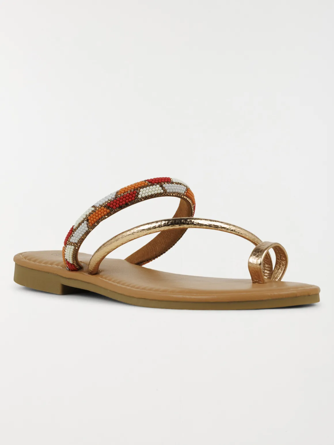 Mules plates perles femme (36-41)