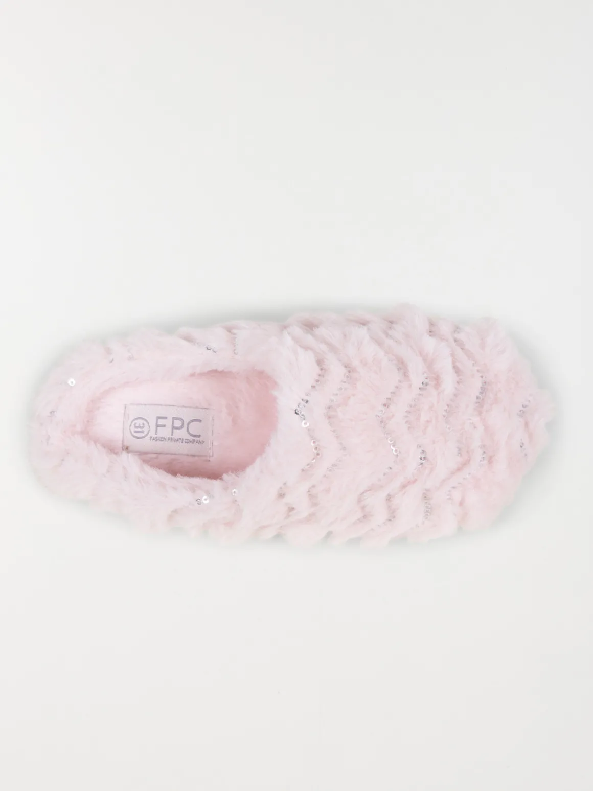 Mules roses et sequins fille (31-35)