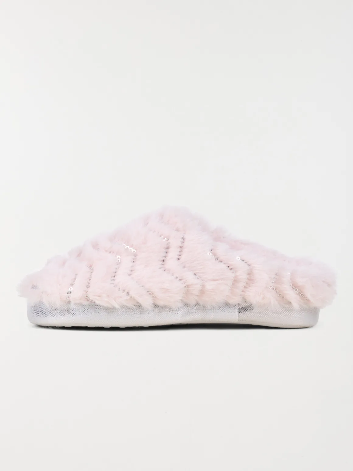 Mules roses et sequins fille (31-35)