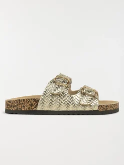 Mules texturées femme (36-41)