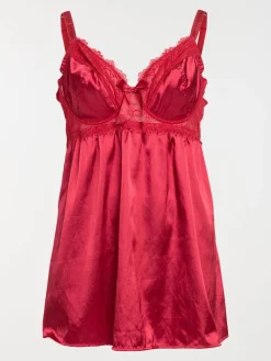 Nuisette dentelle grande taille femme
