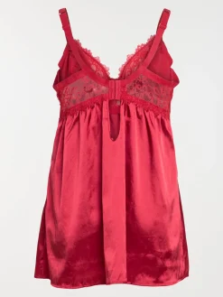 Nuisette dentelle grande taille femme