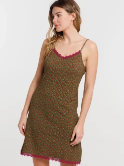 Nuisette fleurie femme