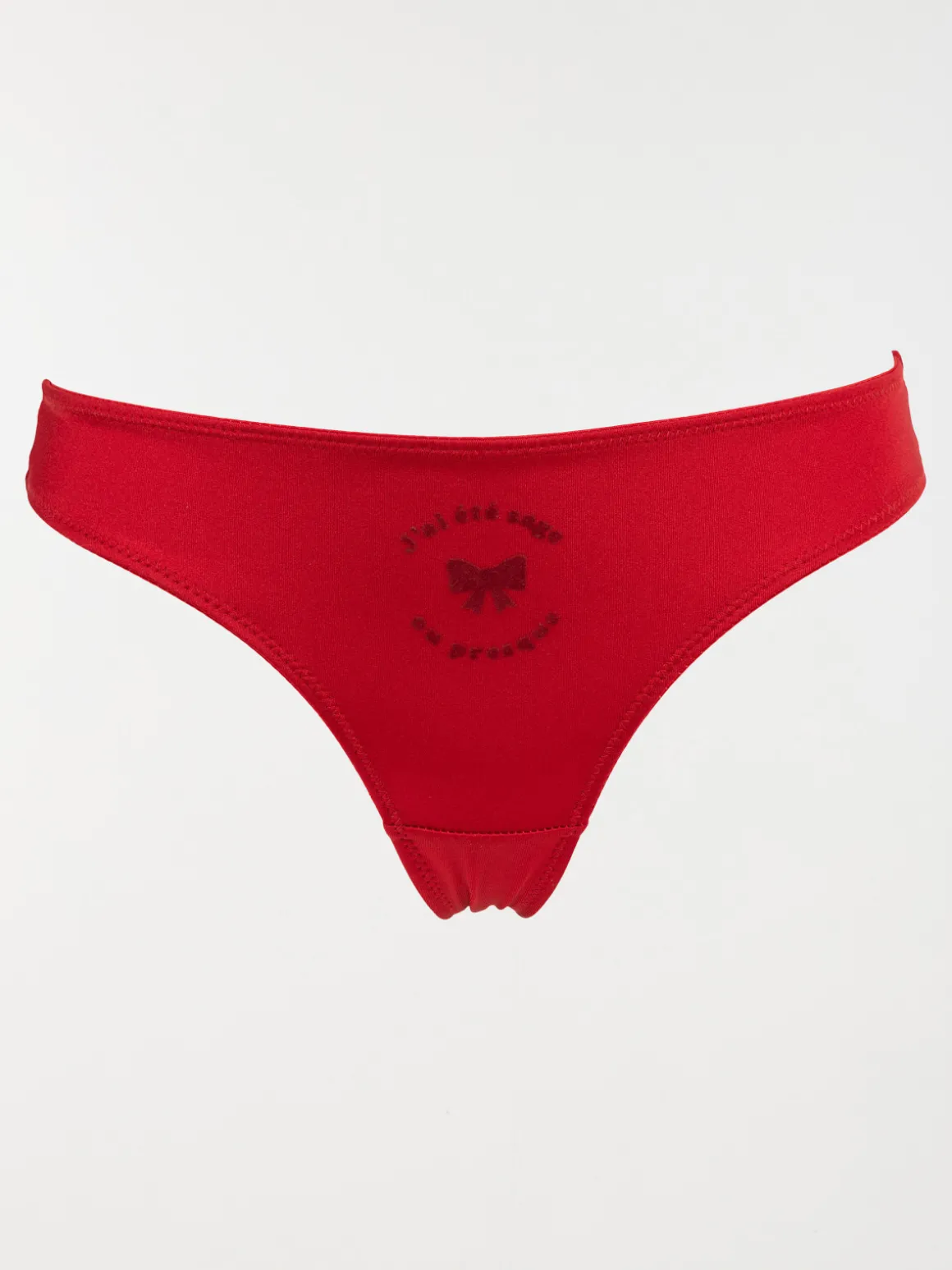 Nuisette rouge séduction femme (S-XL)