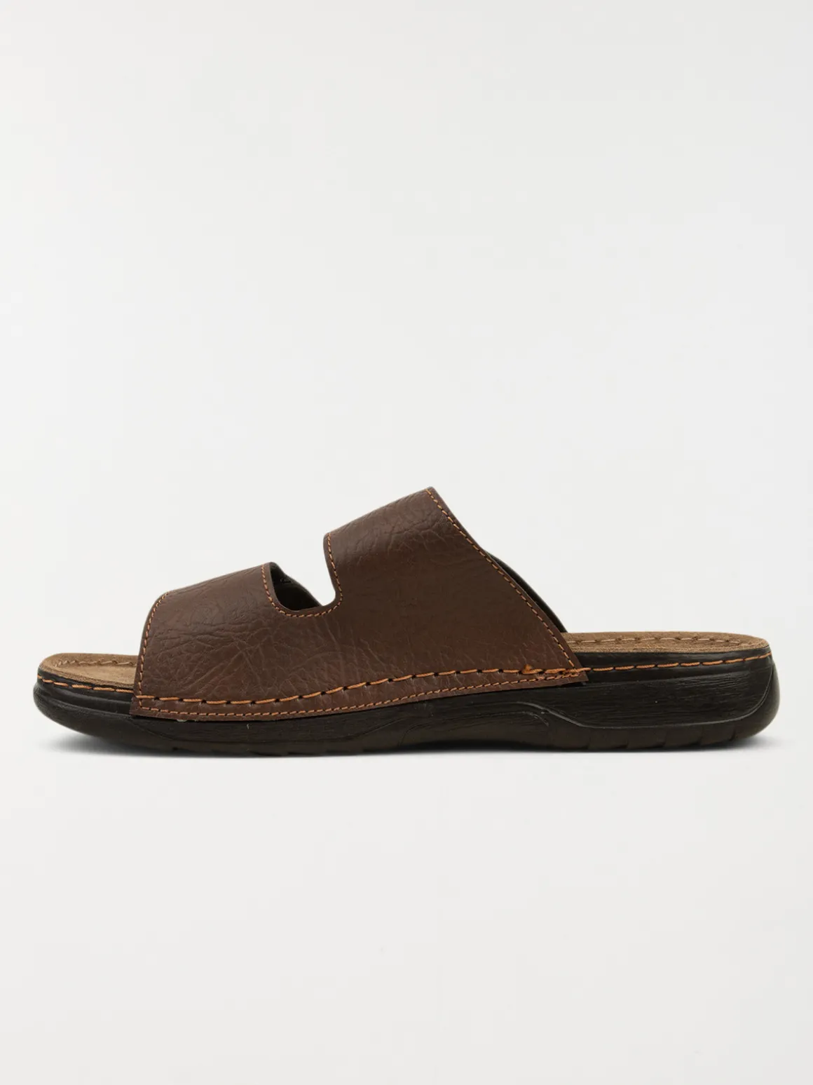 Nu-pied 2 brides marron homme (41-46)
