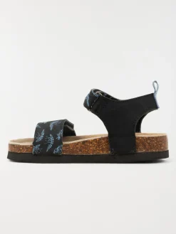 Nu-pied noir dinosaure garçon (24-30)
