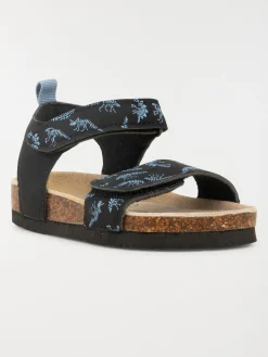 Nu-pied noir dinosaure garçon (24-30)