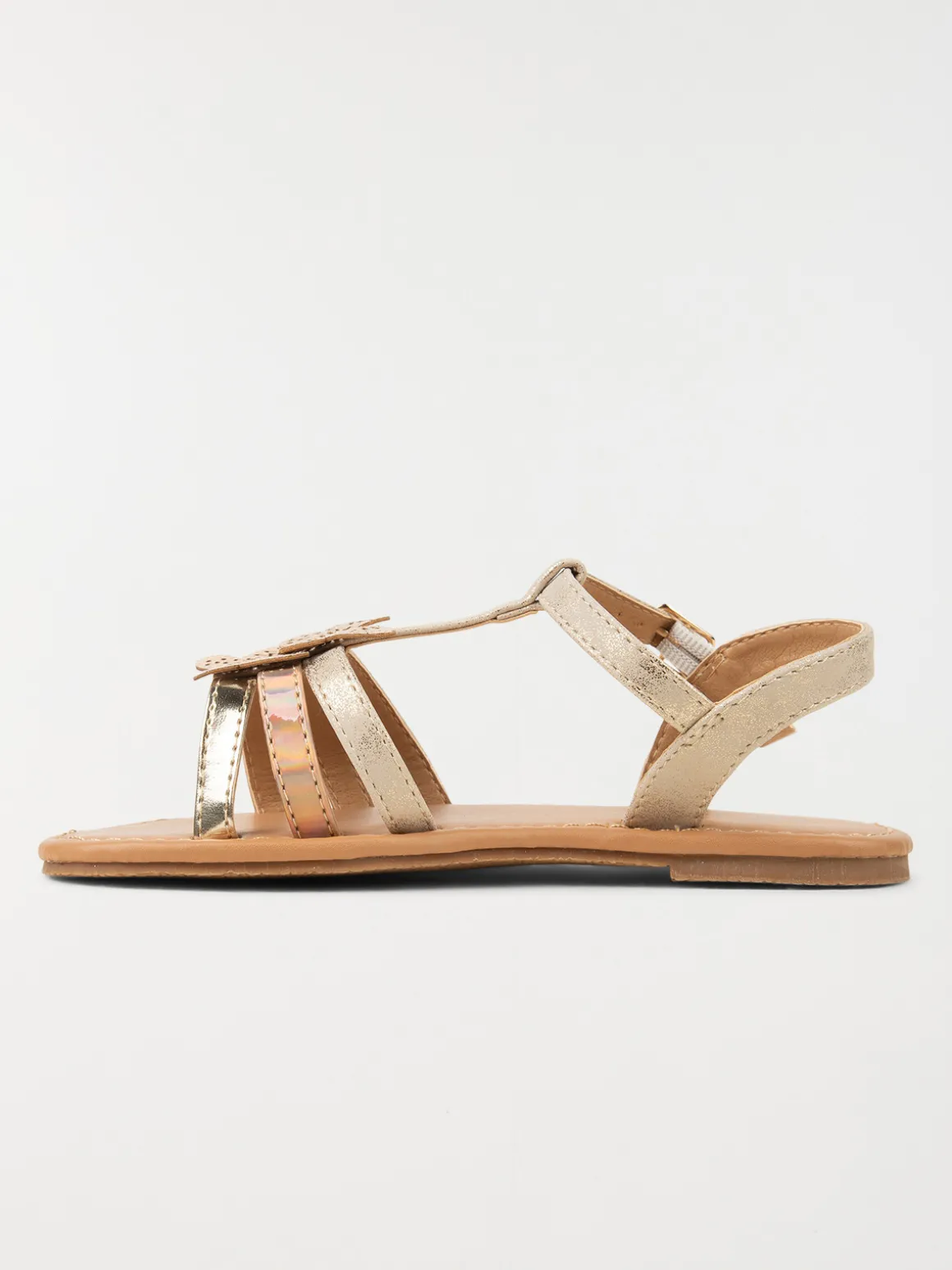 Nu-pieds fille papillons (31-35)