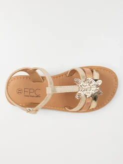 Nu-pieds fille papillons (31-35)