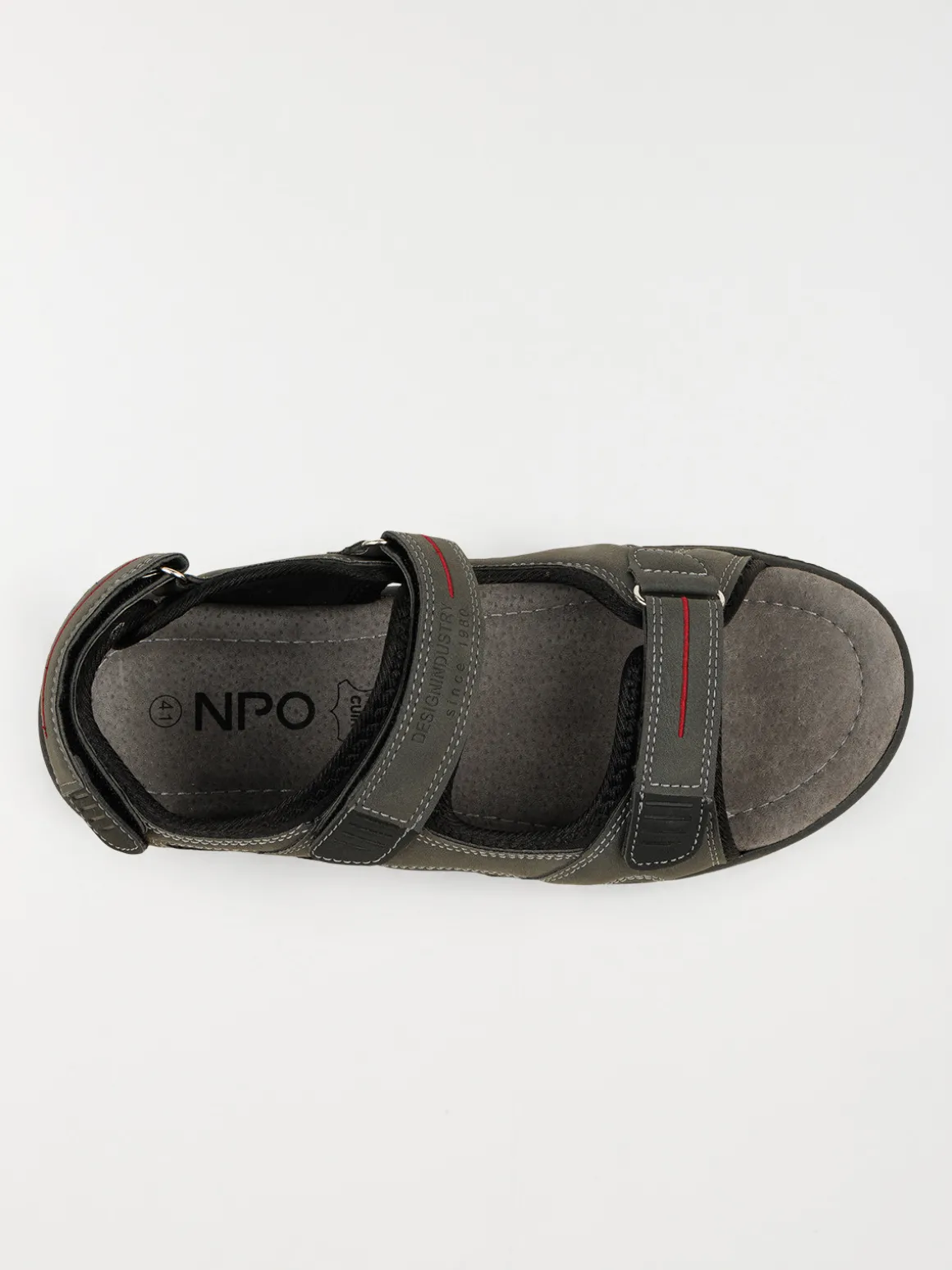 Nu-pieds gris homme (40-45)