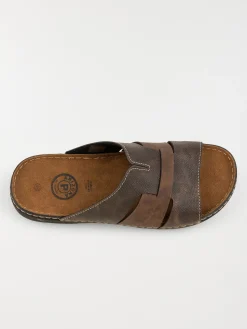 Nu-pieds marrons homme (40-45)
