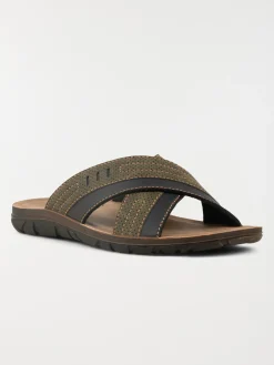 Nu-pieds marrons homme (40-46)