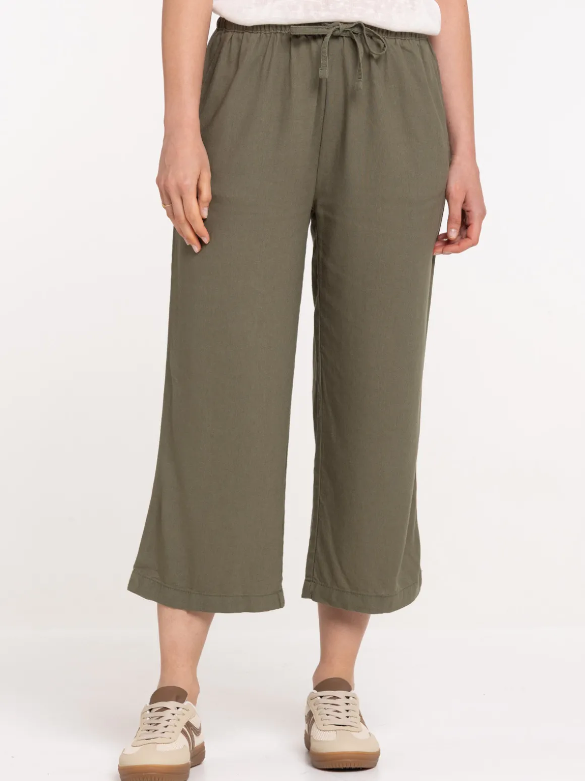 Pantacourt coloris trèfle femme