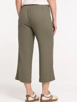 Pantacourt coloris trèfle femme