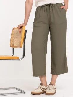 Pantacourt coloris trèfle femme