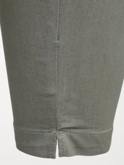 Pantacourt tilleul grande taille femme