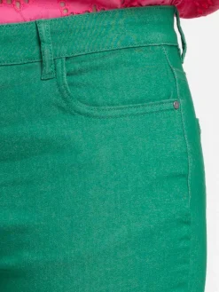 Pantacourt vert bosphore femme