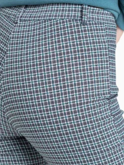 Pantalon à carreaux femme