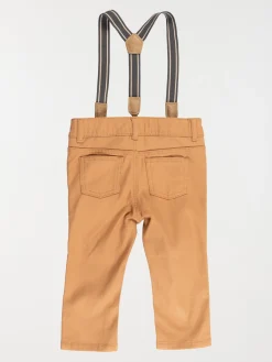 Pantalon avec bretelles garçon (3-36M)