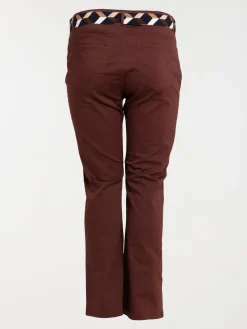 Pantalon bootcut grande taille femme