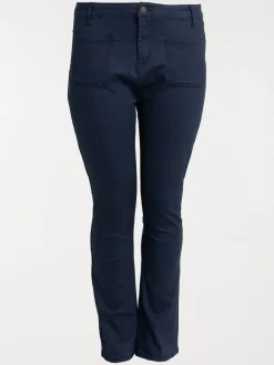 Pantalon bootcut grande taille femme