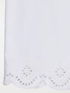 Pantalon broderie anglaise fille (3-12A)